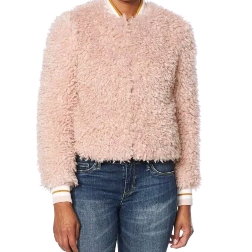 Jessica Simpson Blush Teddy Jacket 2X